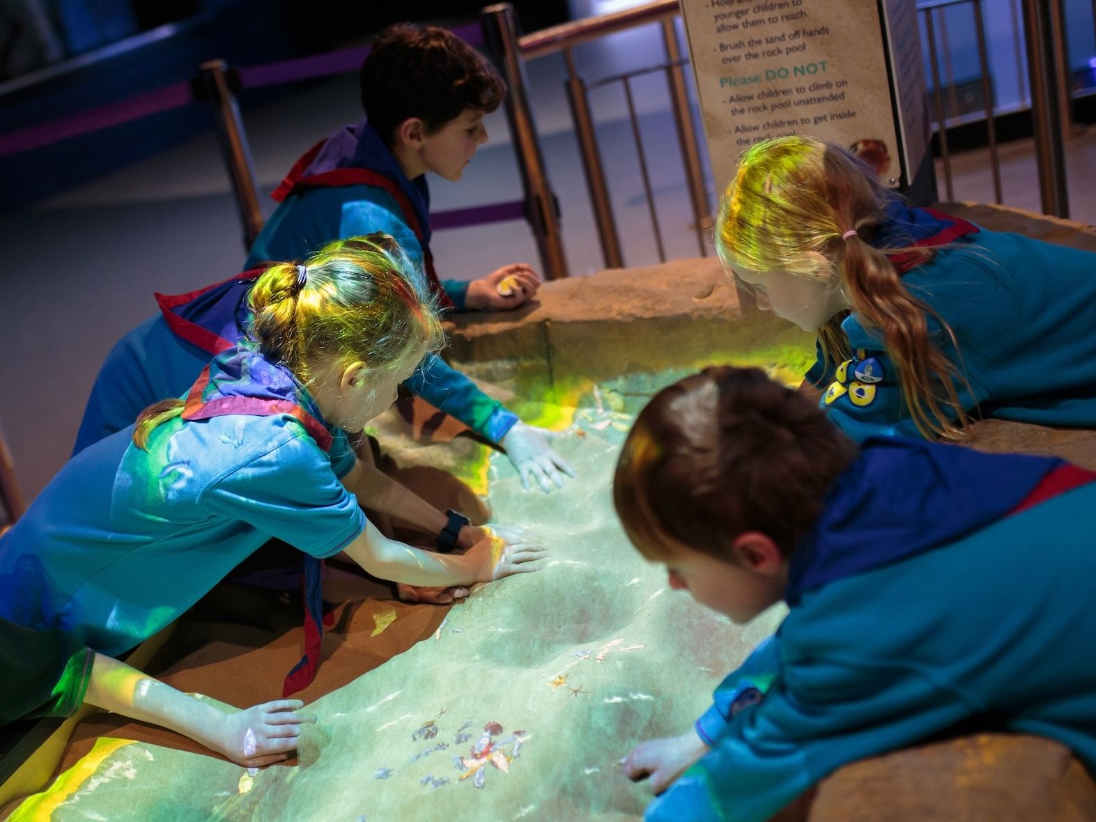 Interactive Sandpit The Deep Aquarium