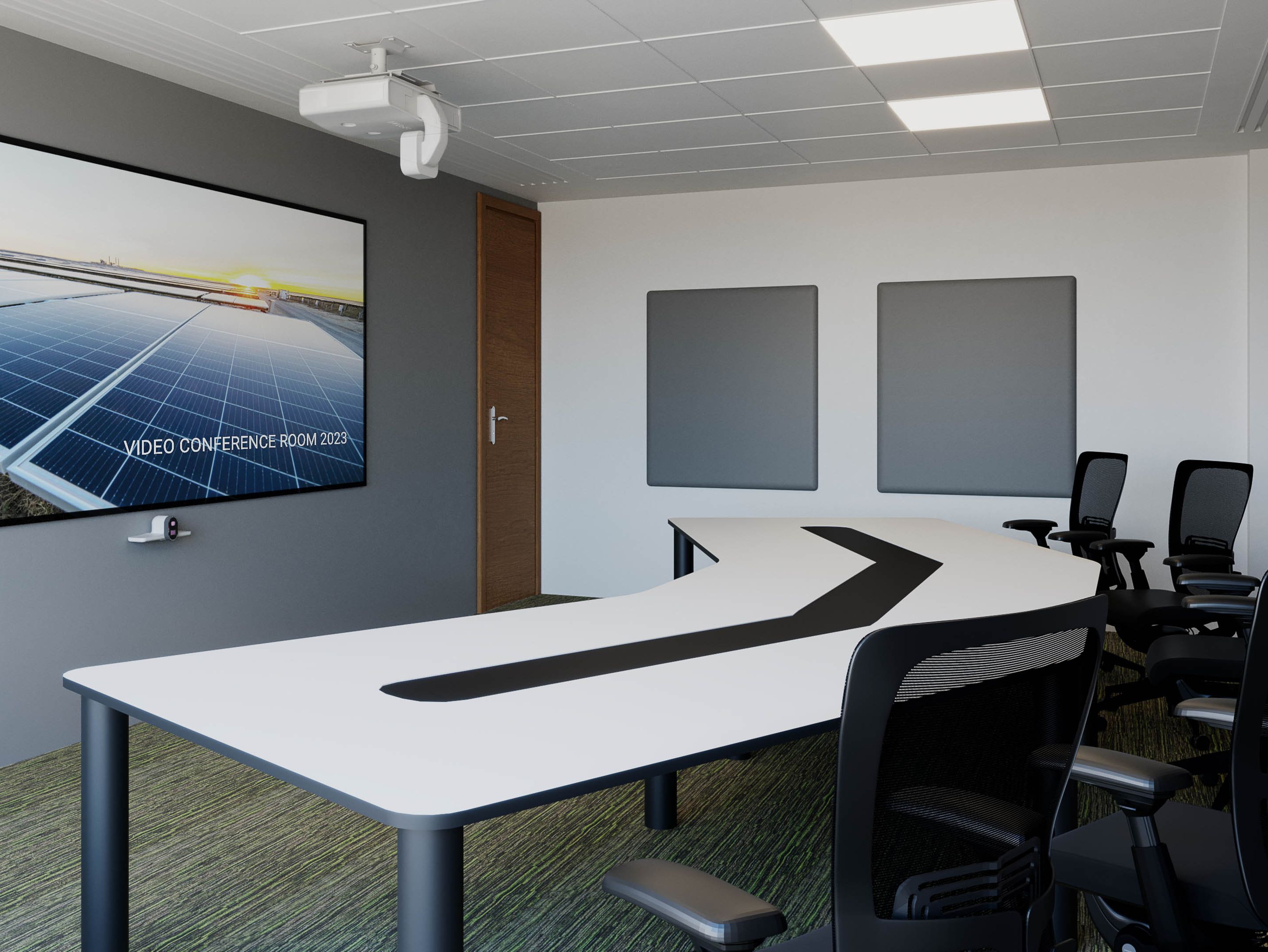 Architectural Visualisation 3d Render Interior Office